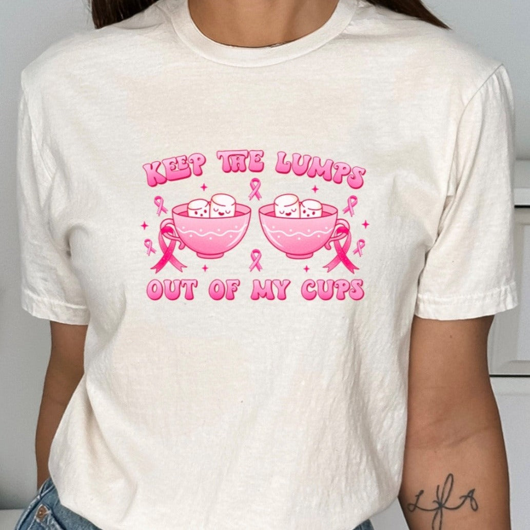 Breast Cancer Pink Cups T-Shirt