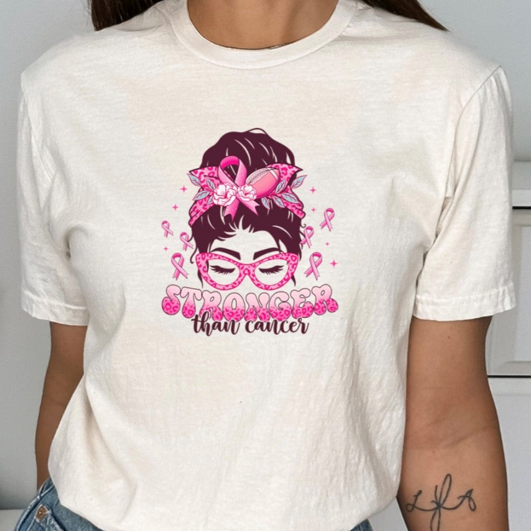 Breast Cancer Stronger Than Cancer T-Shirt