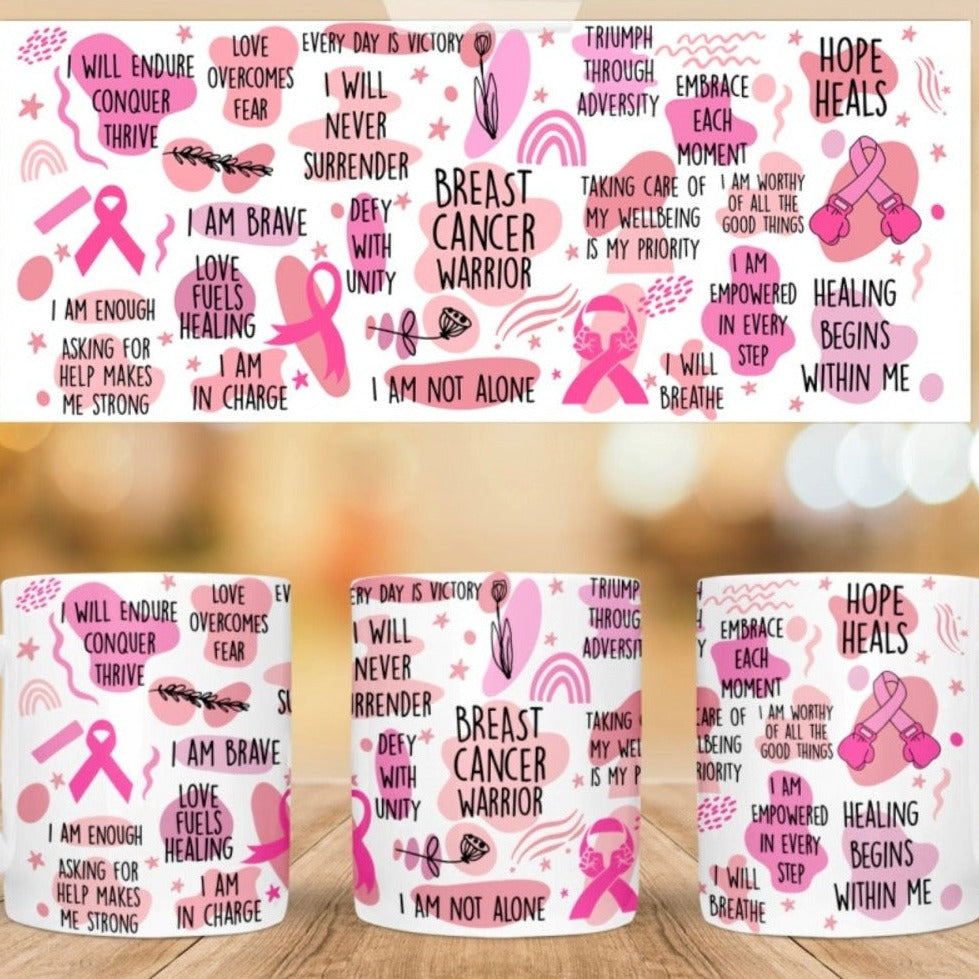 Breast Cancer Warrior 11oz Mug