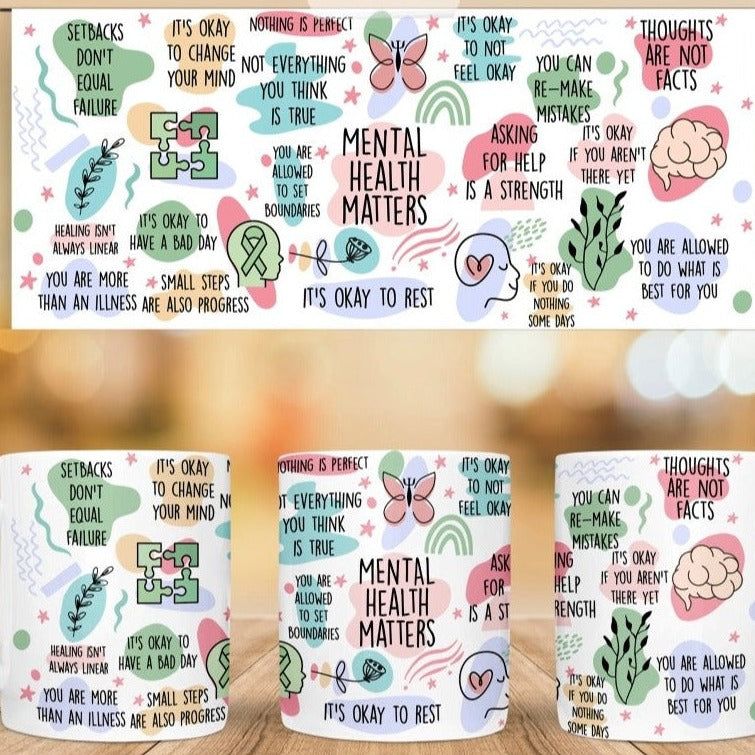 Mental Health Matters 11oz Mug