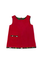 Load image into Gallery viewer, Red &amp; Green Jungle Dress
