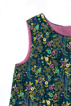 Load image into Gallery viewer, Lilac &amp; Green Flower Dress
