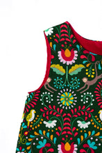 Load image into Gallery viewer, Red &amp; Green Jungle Dress
